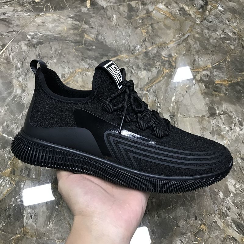 Men's Shoes Spring 2022 New Sports Shoes Men's Trend Casual All-match Breathable Junior High School Students Running Men's Shoes