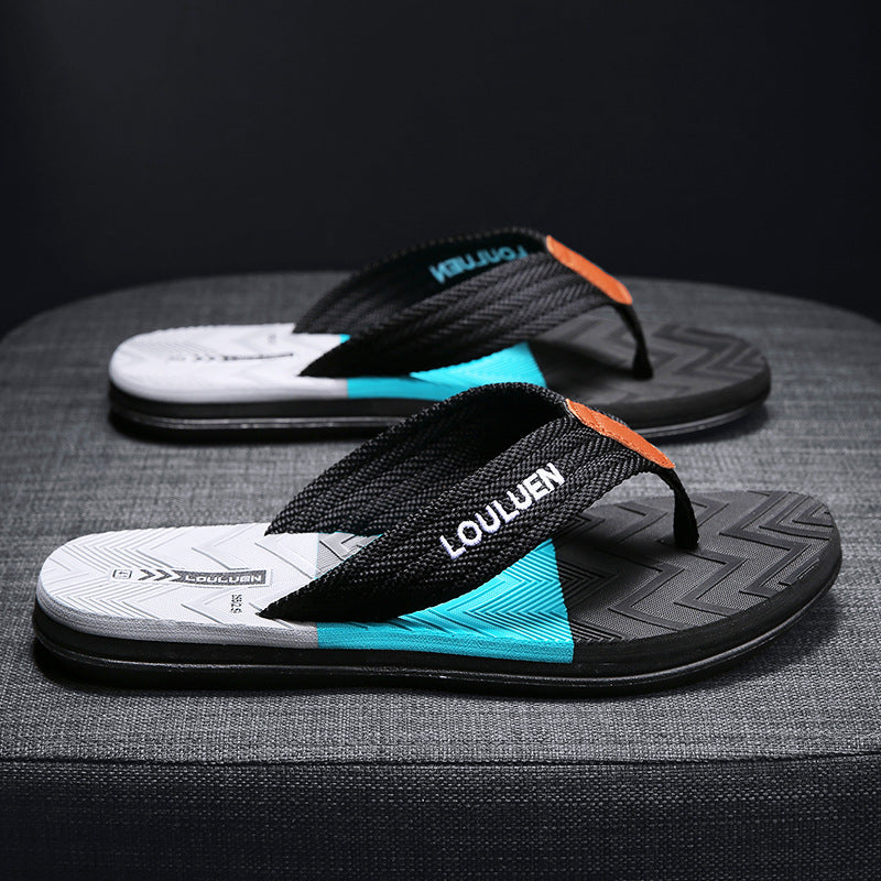 Summer new style flip flops men's slippers high-end outdoor non-slip slippers men's sandals flip flops casual men's sandals