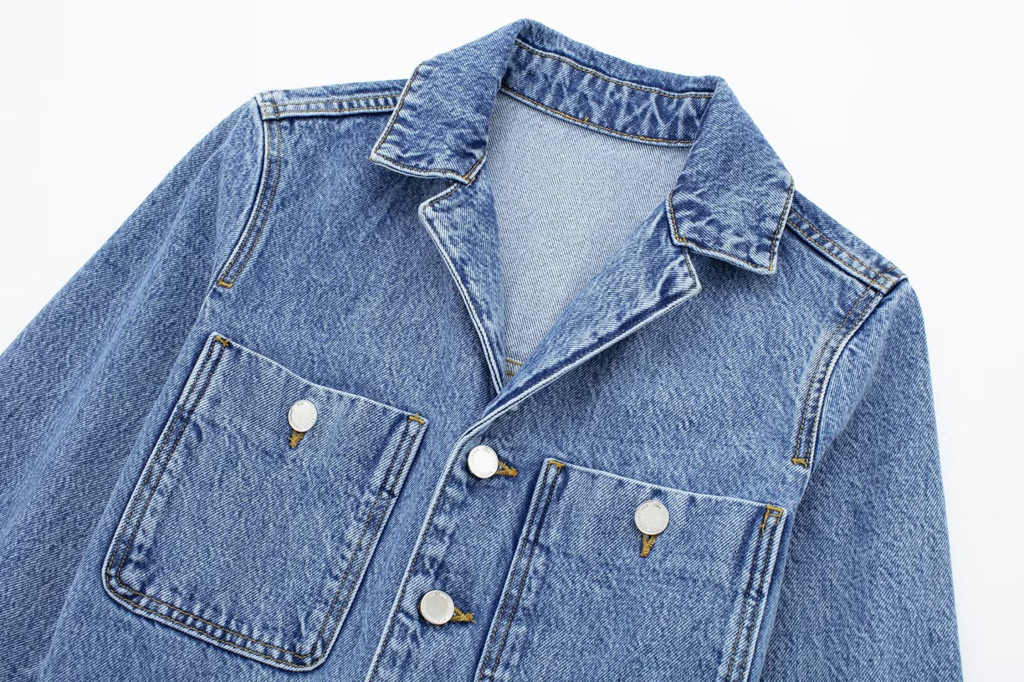 ZR foreign trade wholesale European and American style women's clothing French fashion casual straight denim jumpsuit 0108026 427