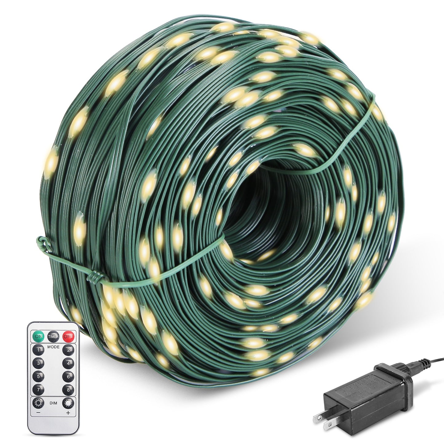 330FT String Outdoor Christmas Lights Decoration with Remote