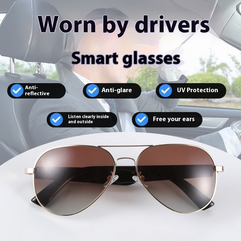 Smart AI Translation Glasses Bluetooth Music UV Protection