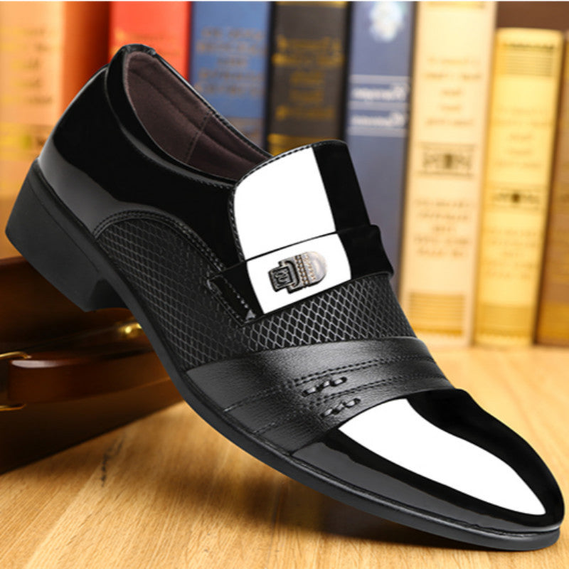 2020 spring new products men's lazy shoes large size men's shoes business formal wear casual men's shoes trendy shoes leather shoes cross-border