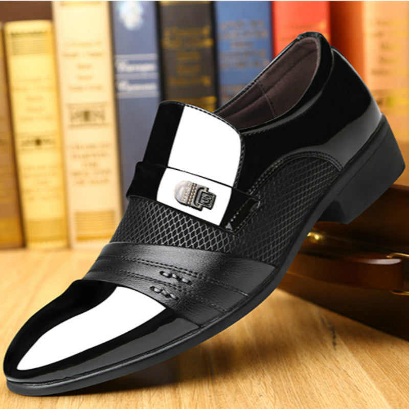 2020 spring new products men's lazy shoes large size men's shoes business formal wear casual men's shoes trendy shoes leather shoes cross-border
