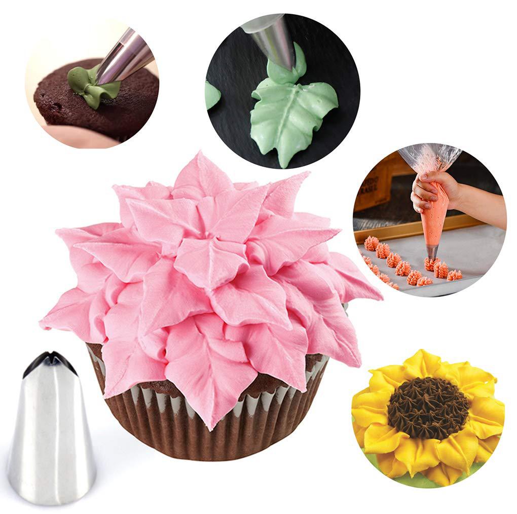 27-piece Russian decorating mouth Leaf decorating mouth One-piece decorating mouth Flower bag