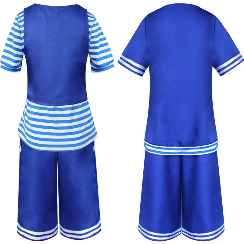 Stranger Things 3 Stranger Things ice cream clerk navy suit cosplay costume spot