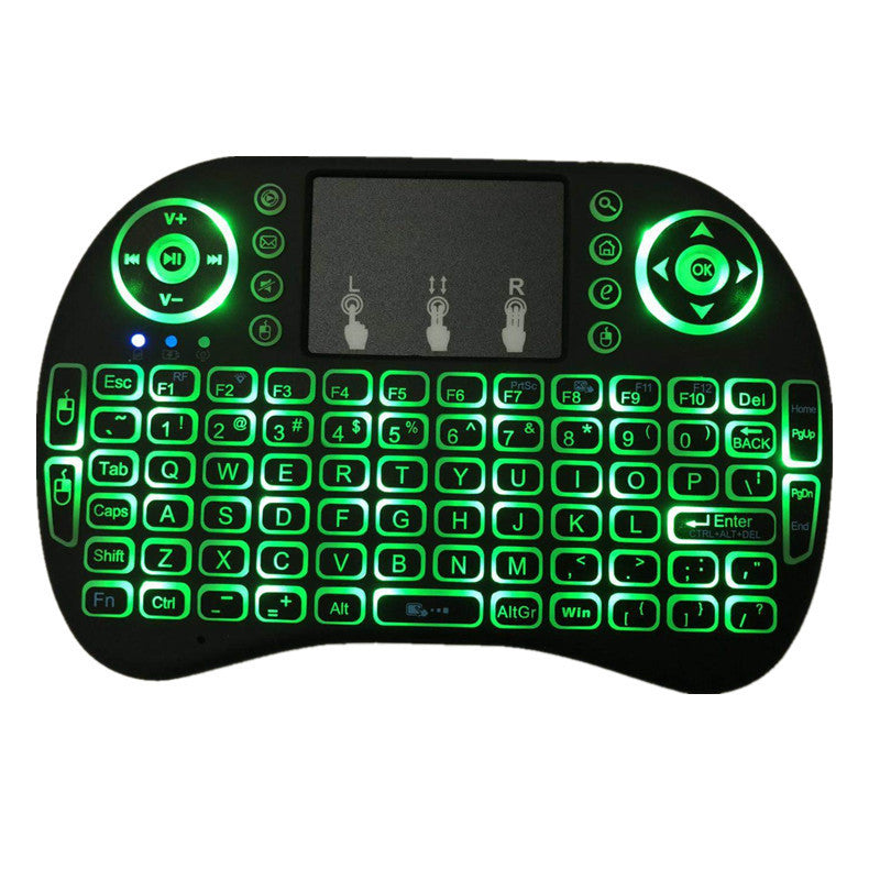 Backlit I8 Mini Wireless Keyboard Mouse 2.4ghz USB Keyboard