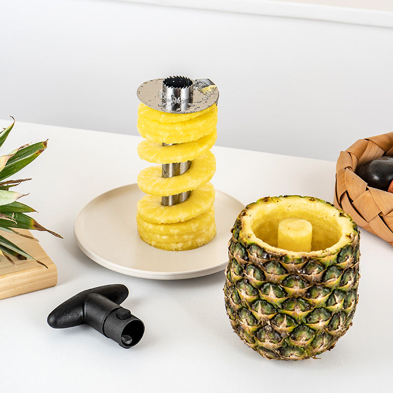 Spot 304 stainless steel pineapple knife pineapple peeler pineapple pineapple peeler knife cut pineapple eye removal tool