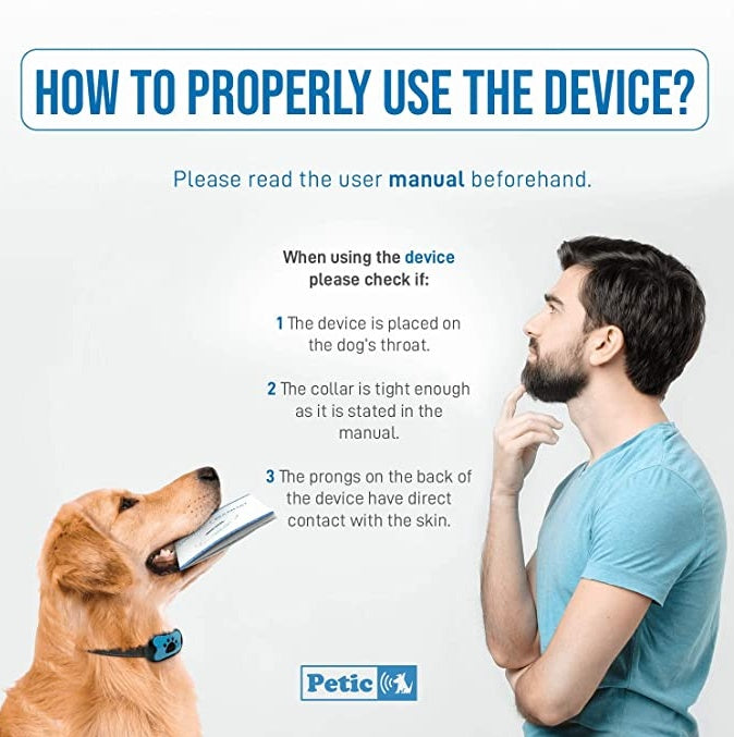 Anti-Barking Dog Taining Device