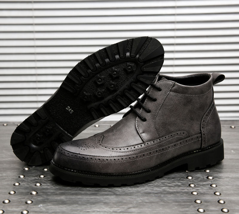 Large size cross-border pointed Chelsea boots British sets of leather boots business men's boots one generation model S08-A