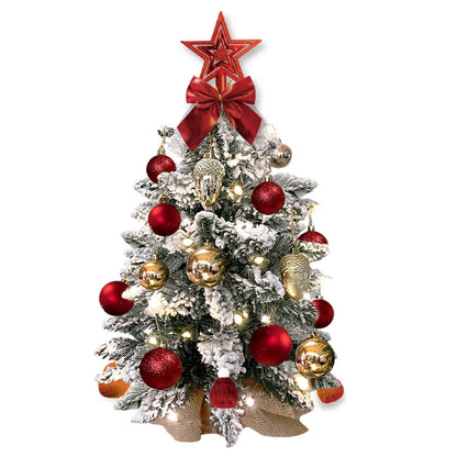 Artificial 2ft Mini Christmas Tree With Lights