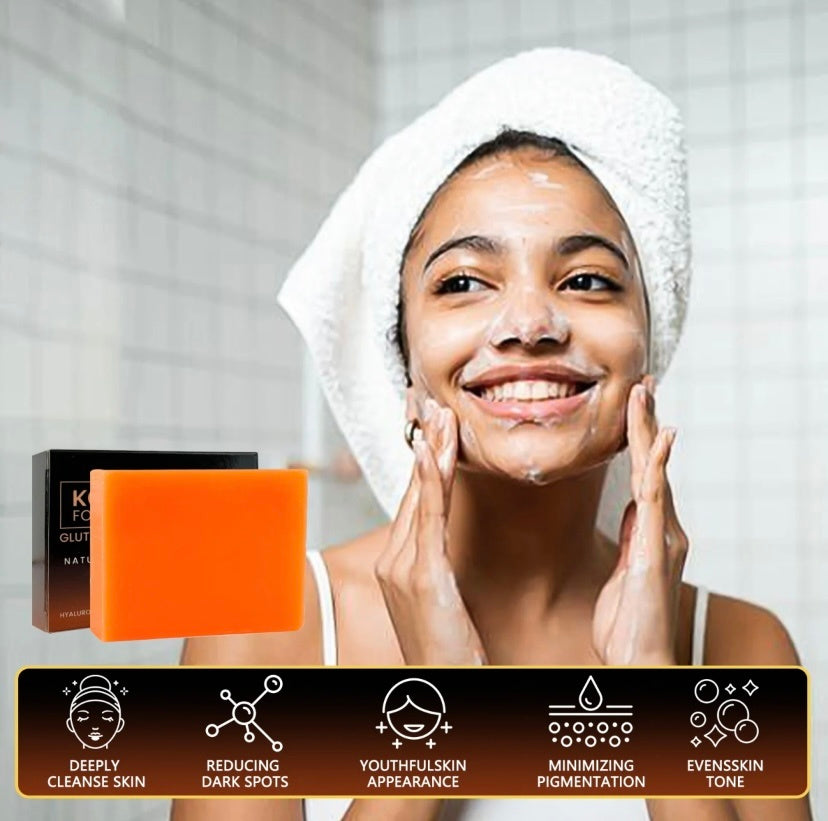 Organic Turmeric Soap Bar For Face With Kojic Acid