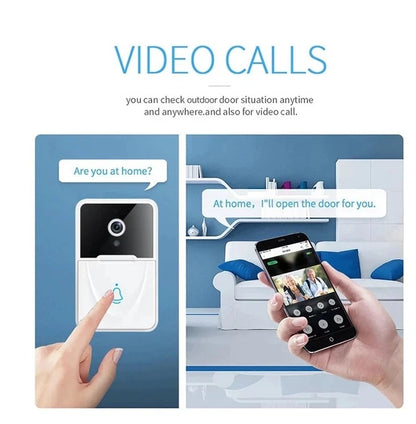 Wireless Smart Video Doorbell Intercom Camera
