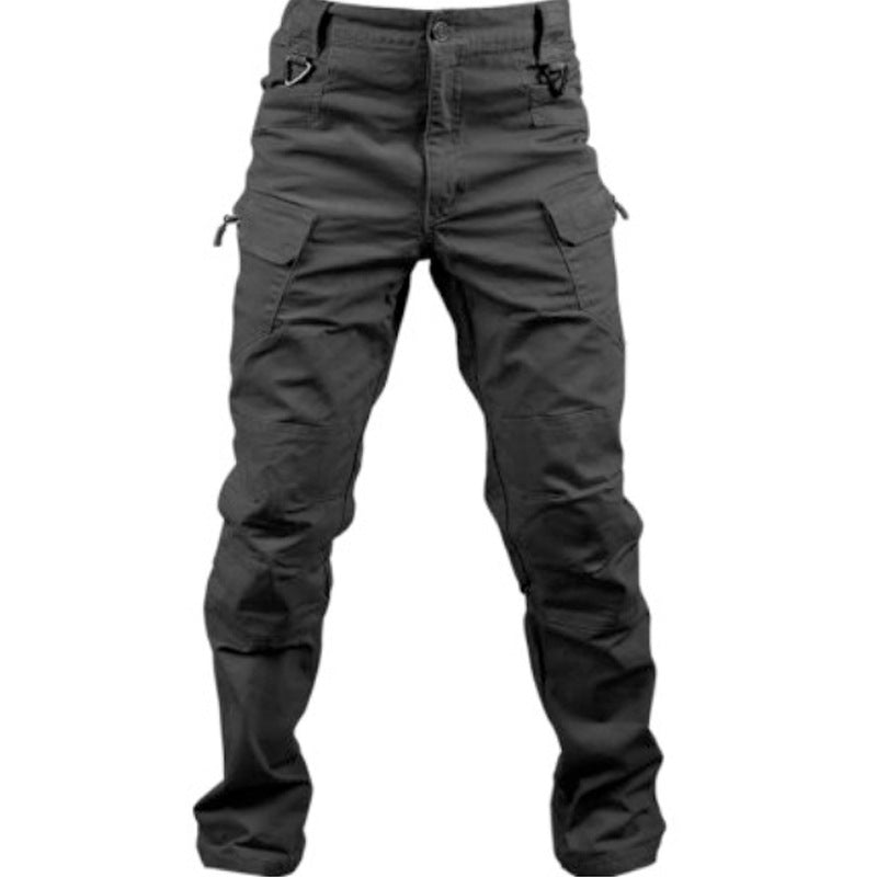 IX7 tactical pants men's elastic special forces camouflage trousers outdoor sports overalls loose training pants