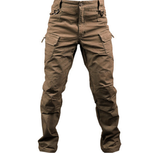 IX7 tactical pants men's elastic special forces camouflage trousers outdoor sports overalls loose training pants
