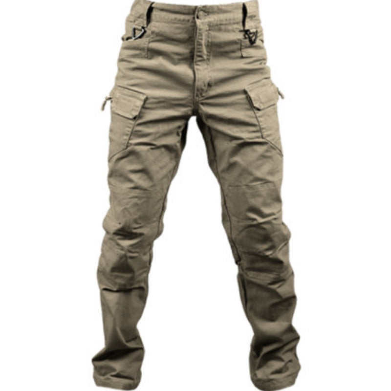 IX7 tactical pants men's elastic special forces camouflage trousers outdoor sports overalls loose training pants