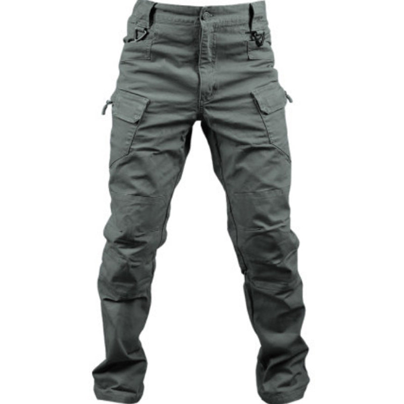IX7 tactical pants men's elastic special forces camouflage trousers outdoor sports overalls loose training pants
