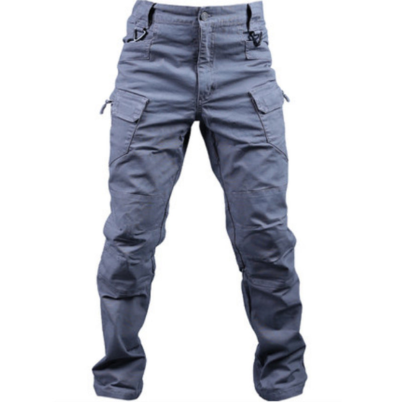 IX7 tactical pants men's elastic special forces camouflage trousers outdoor sports overalls loose training pants