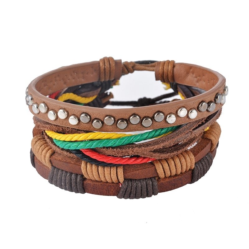 Unisex Leather Bracelet