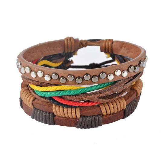 Unisex Leather Bracelet