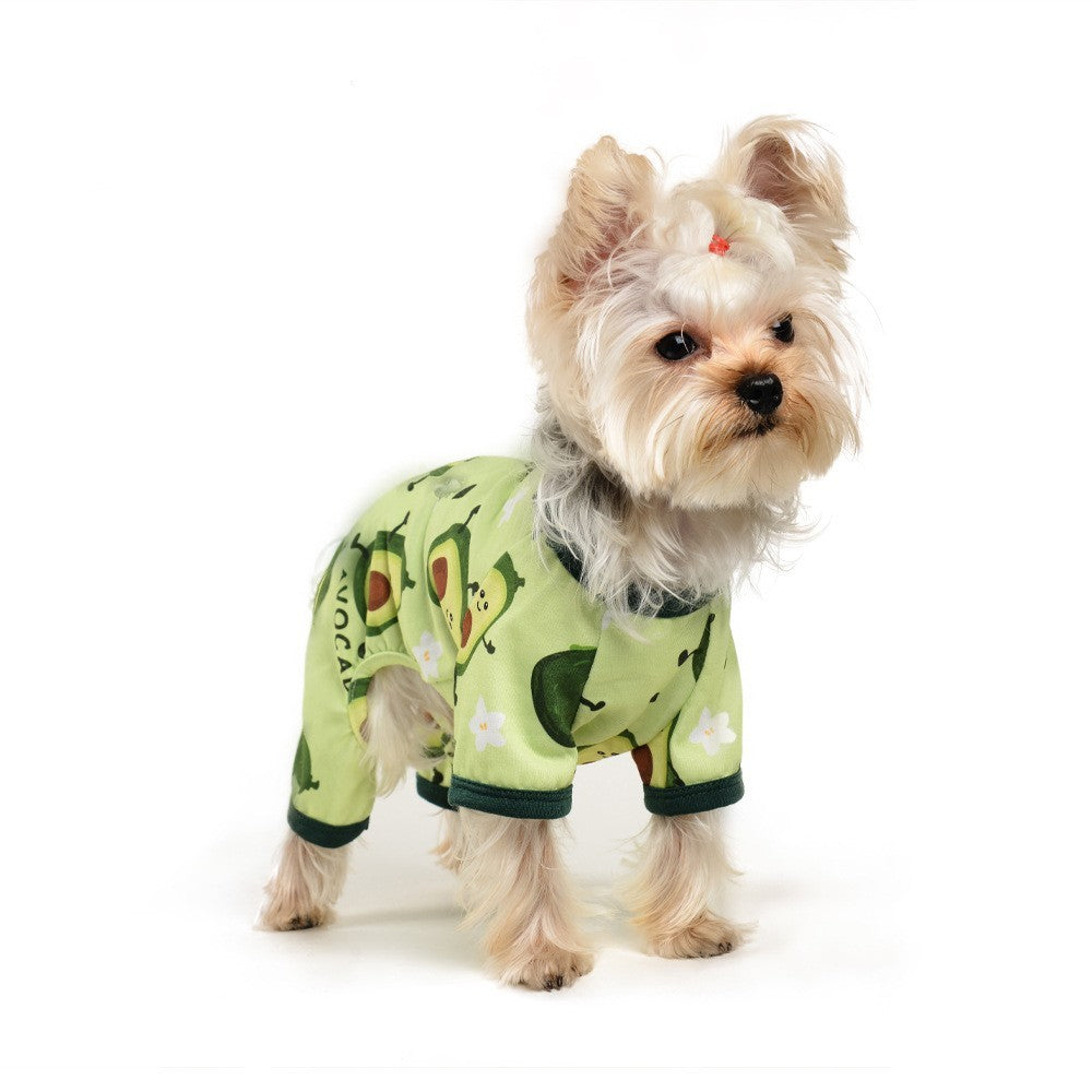Pet Clothing 1Pc Pajama Jumpsuit