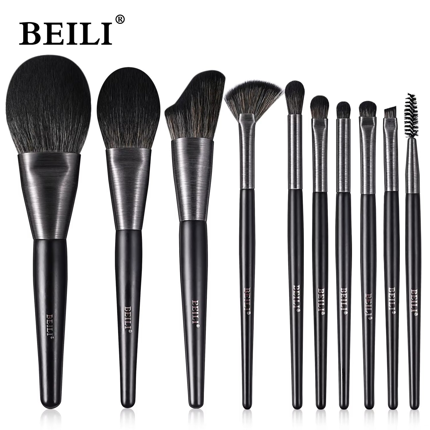 Makeup Brush Set Of 10