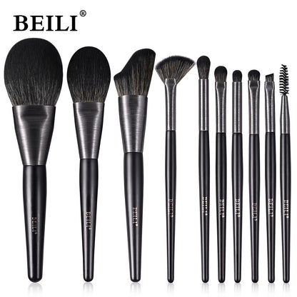 Makeup Brush Set Of 10