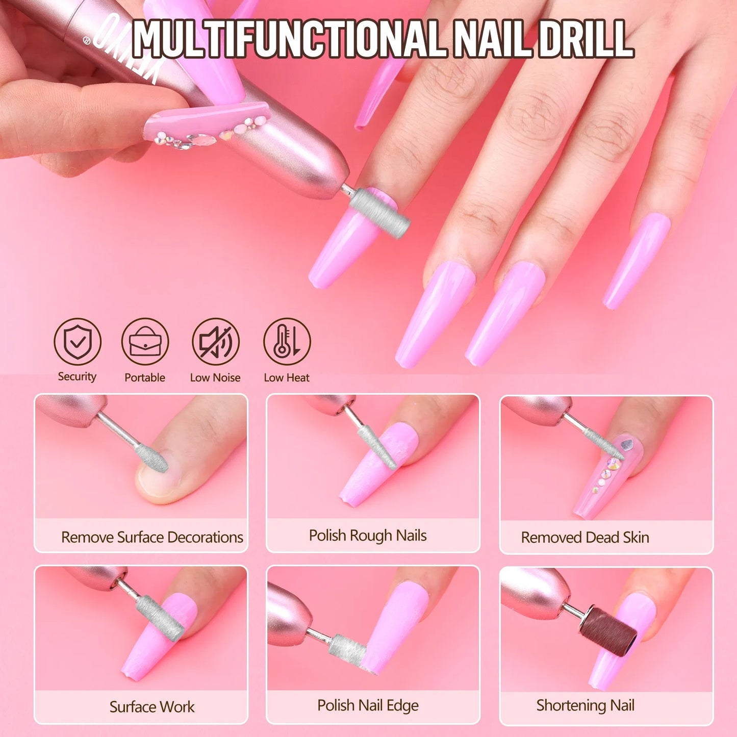 Acrylic Nail Kit With Drill