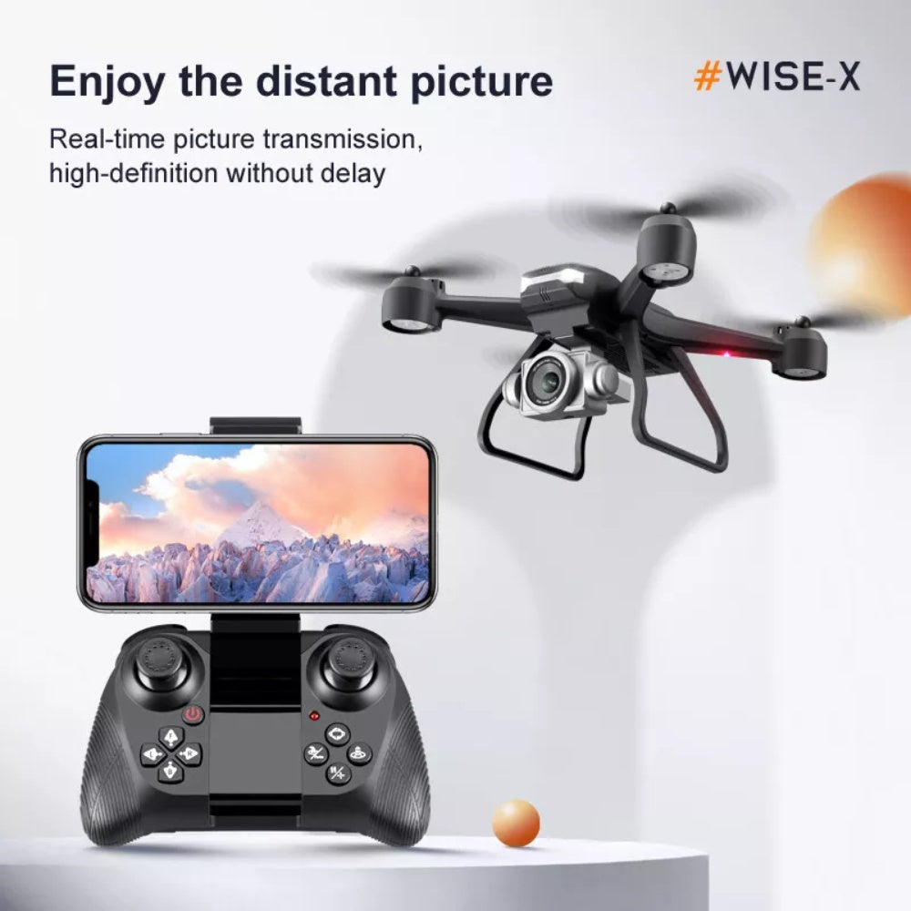 6K HD Dual Camera Wifi FPV Portable RC Quadcopter Drone
