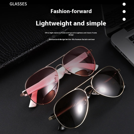 Smart AI Translation Glasses Bluetooth Music UV Protection