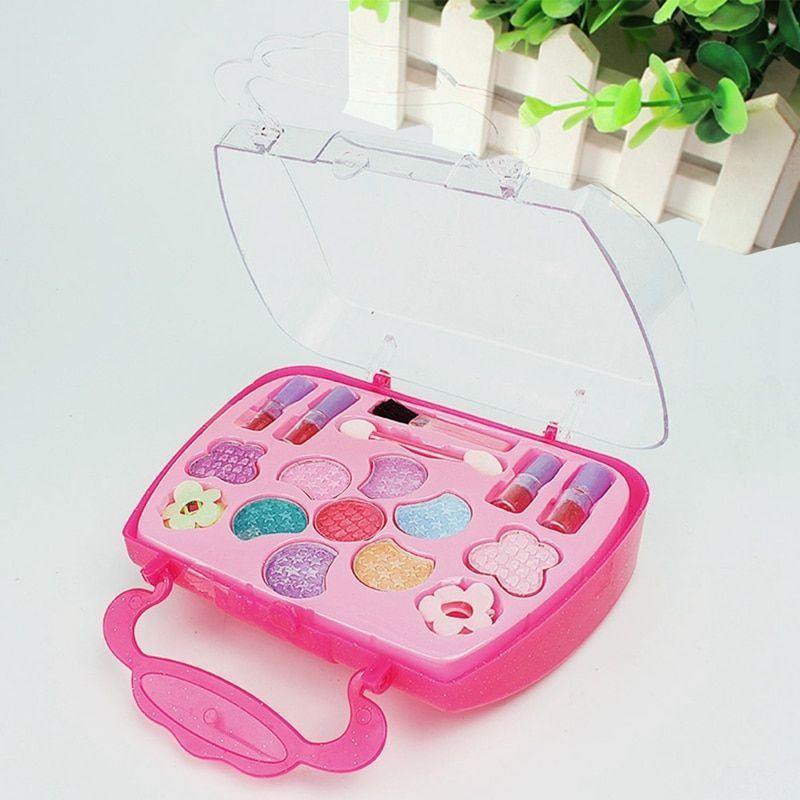 Girls Pretend Cosmetics Toy Makeup Kit