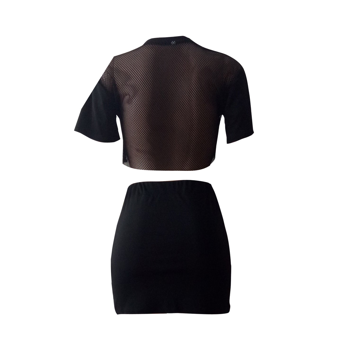 LS6048 AliExpress best selling European and American foreign trade women's wholesale fashion offset dress set two-piece nightclub clothing