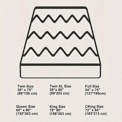 Mattress With Checkered Three-dimensional Edges