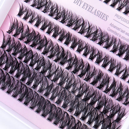 12 Row Clusters Of 240 Segmented Lashes Set