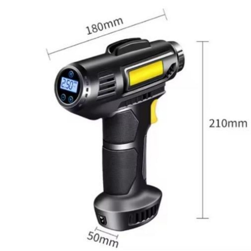 Intelligent Digital Display Wireless Portable Handheld Car Tire And Bicycle Air Pump