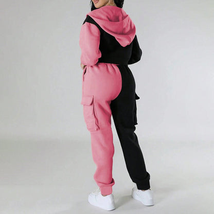 Women's Color Block 2 Piece Set