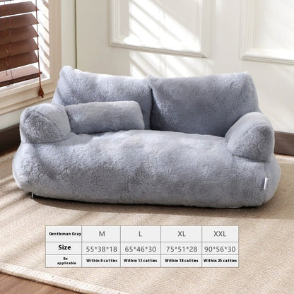 Flannel Warm Large Pet Sofa