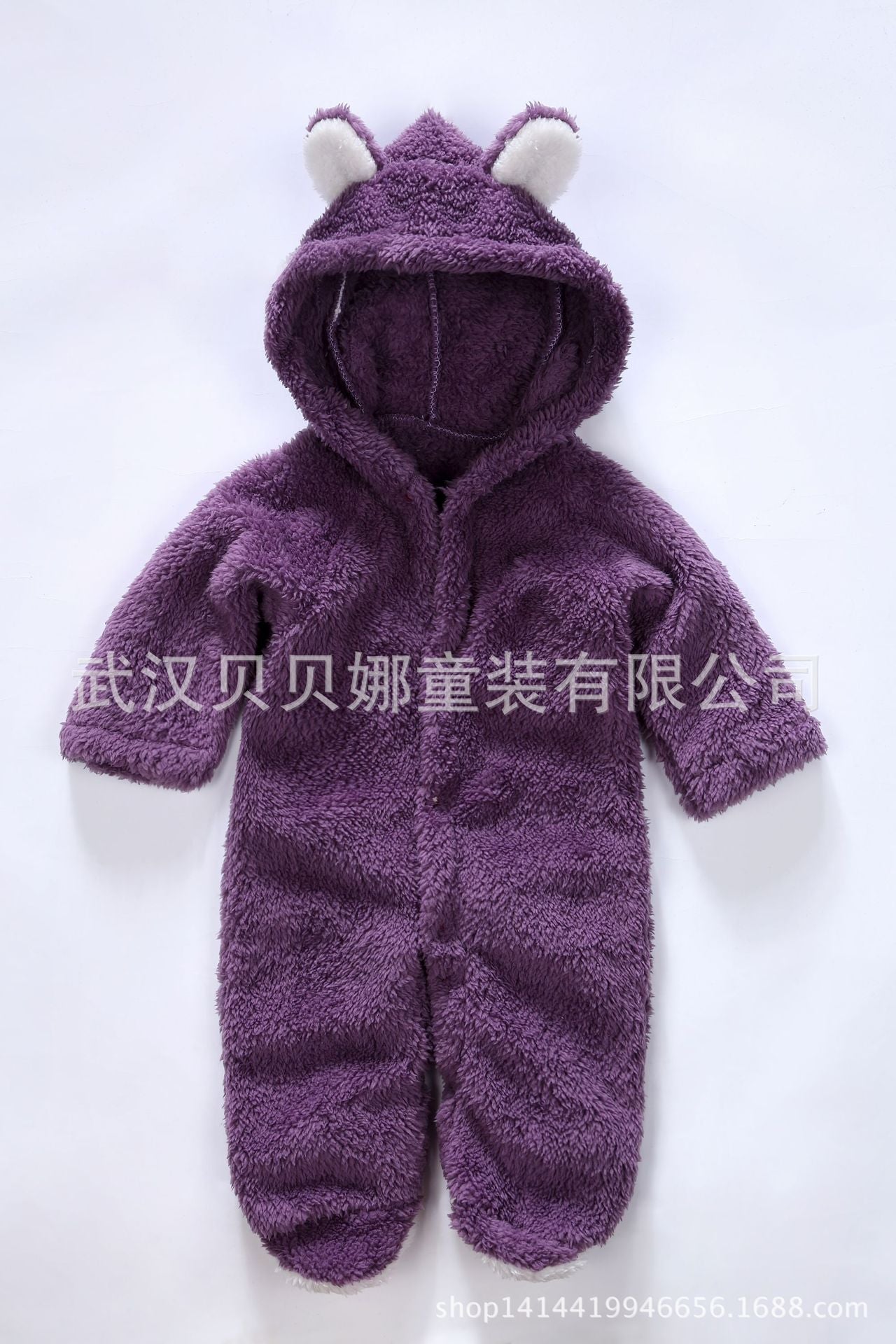 Korean version of foreign trade explosion models children's styling not down velvet romper animal jumpsuit romper factory special sale