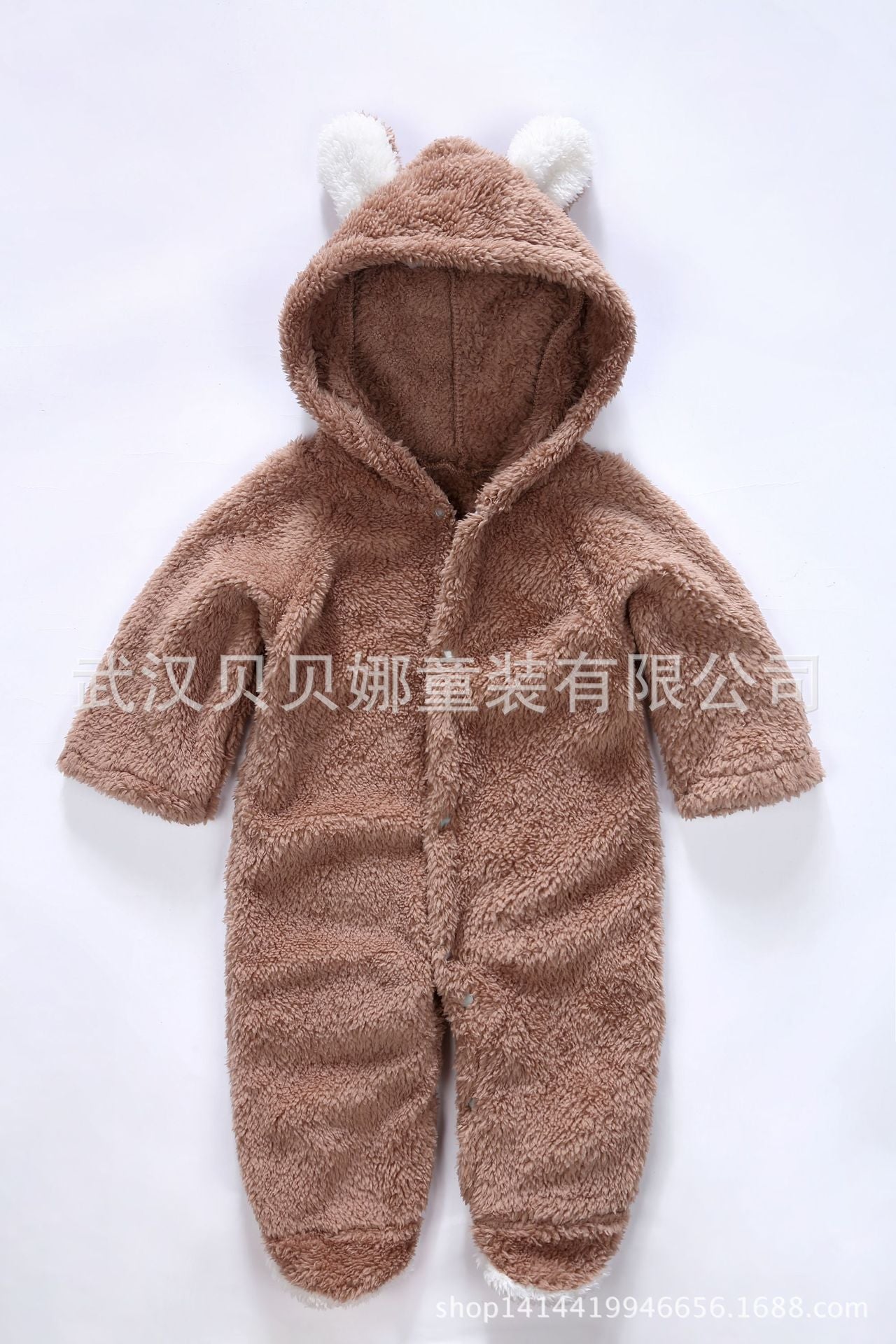 Korean version of foreign trade explosion models children's styling not down velvet romper animal jumpsuit romper factory special sale
