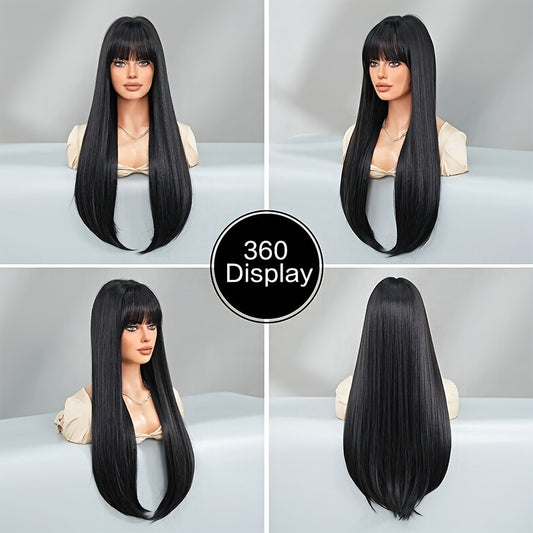 Stylish Synthetic Straight Hair Wig