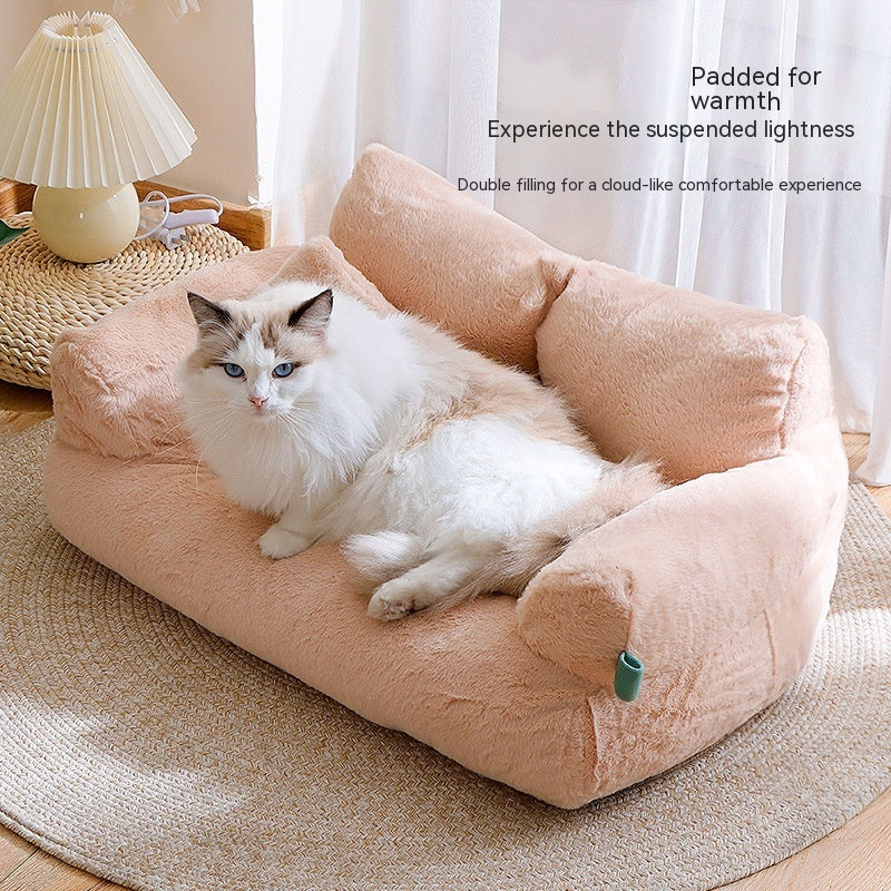 Flannel Warm Large Pet Sofa