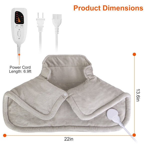 Large Neck And Shoulder Weight Electric Heating Pad