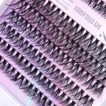 12 Row Clusters Of 240 Segmented Lashes Set
