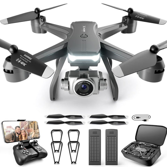 6K HD Dual Camera Wifi FPV Portable RC Quadcopter Drone