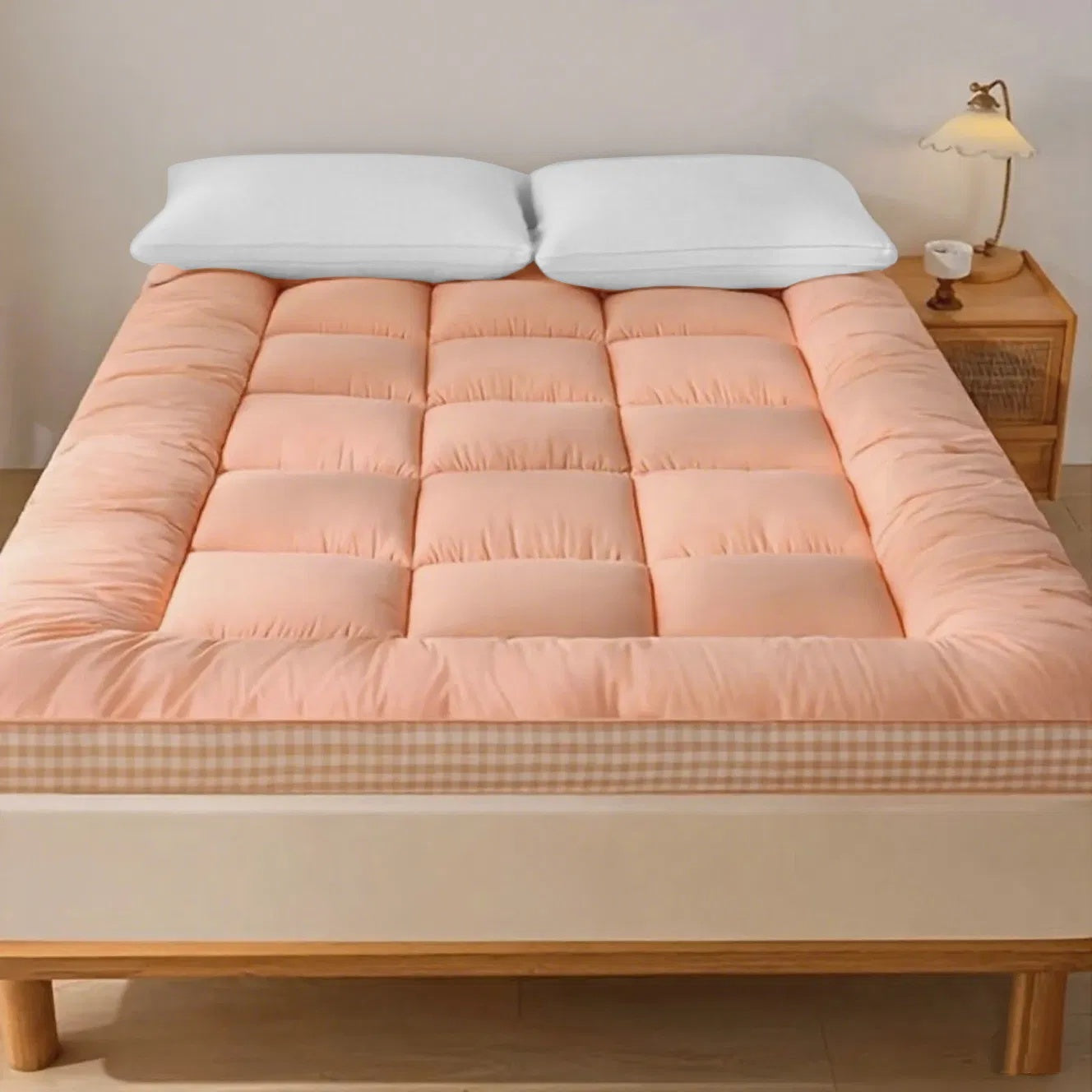 Mattress With Checkered Three-dimensional Edges