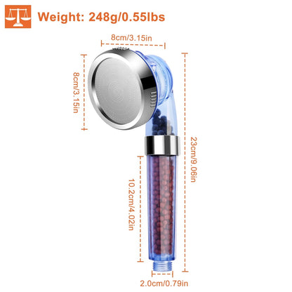 Shower Head High Pressure 3 Mode