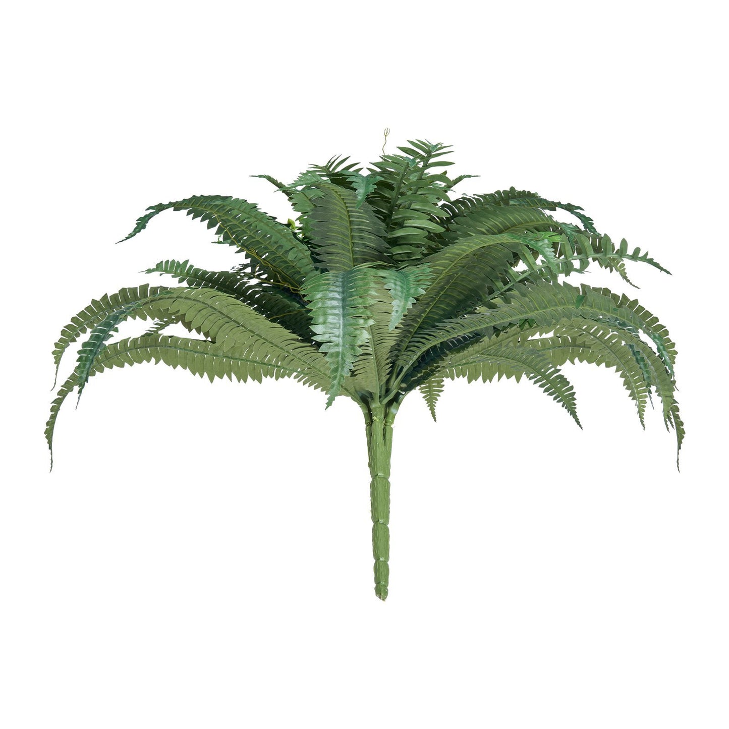 2 Pcs Artificial Boston Ferns Plastic Fern 50 Branches Indoor Outdoor Decor