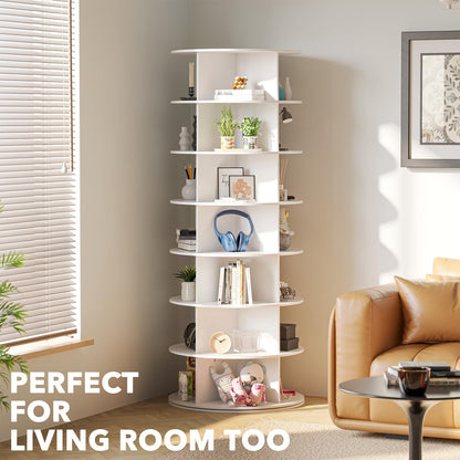 7 Tier Rotating Shoe Rack Tower