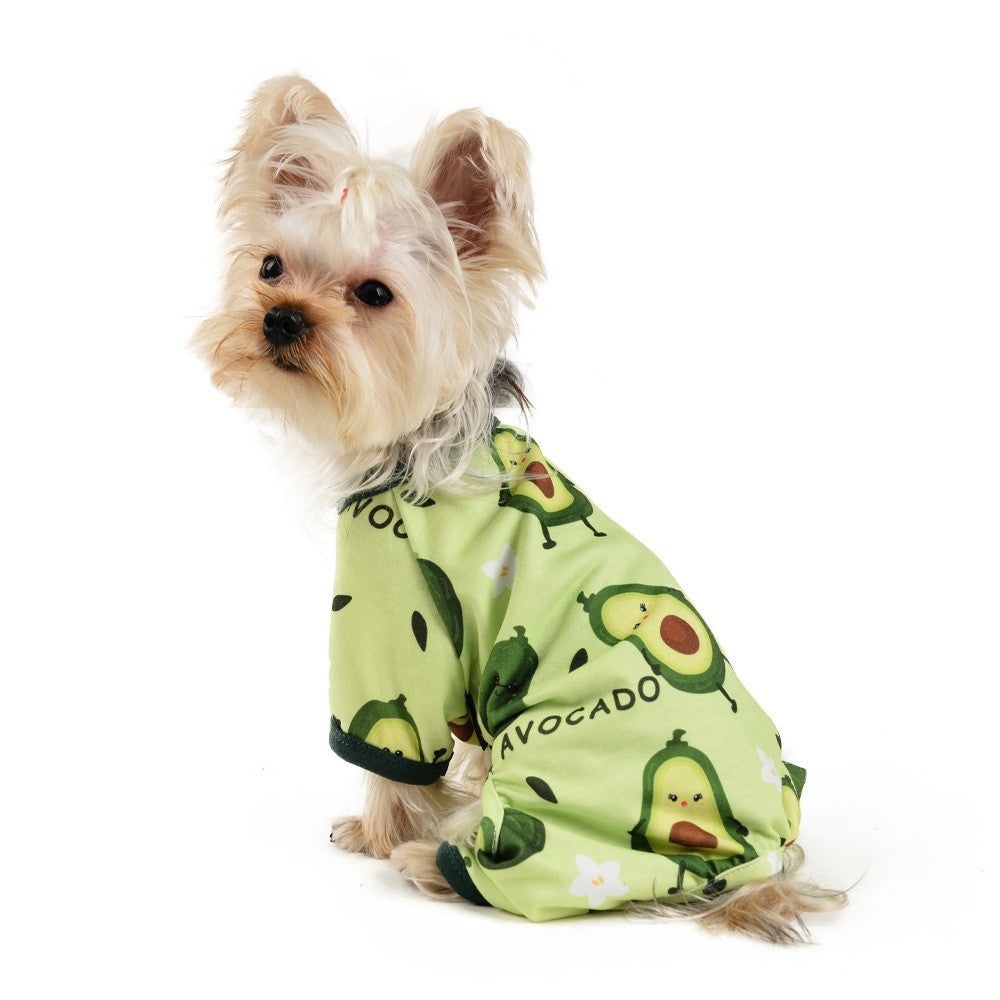 Pet Clothing 1Pc Pajama Jumpsuit