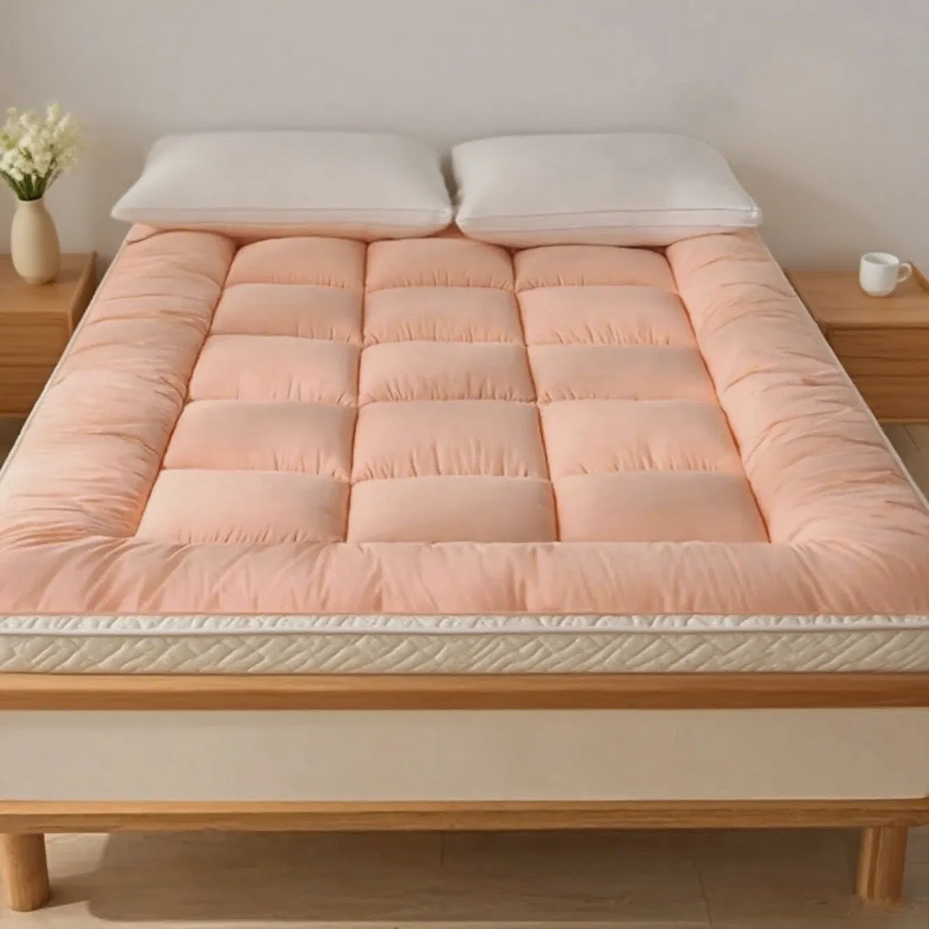 Mattress With Checkered Three-dimensional Edges