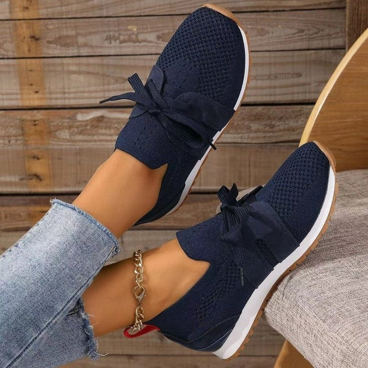Women's Breathable Walking Wedges Sneakers